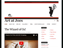 Tablet Screenshot of joepeery.com